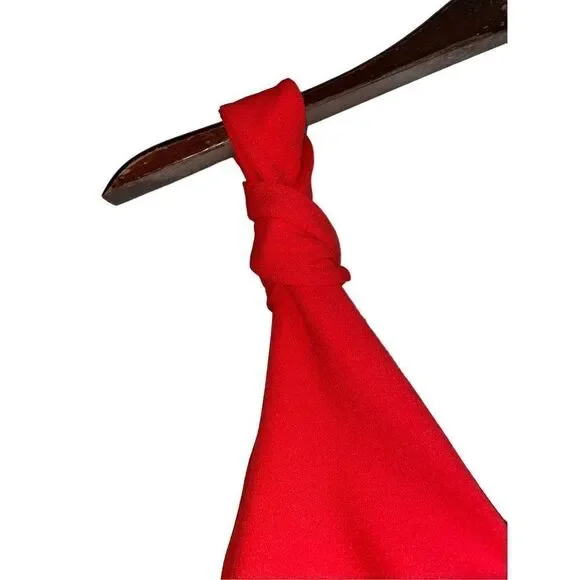 Ruched Tie It Down Crepe Mini Dress - Picture 8 of 16